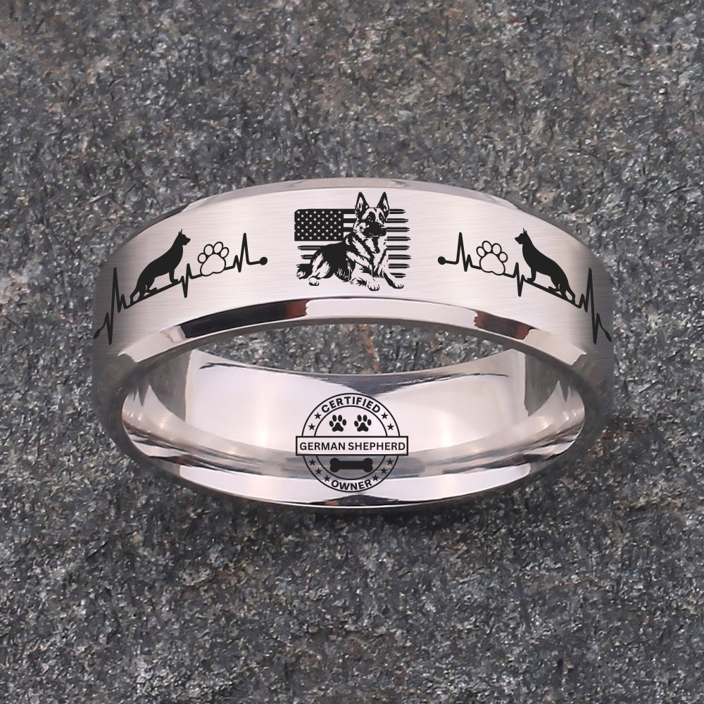 🐾German Shepherd Dog Lover Jewelry + Free Matching Bracelet 🎁