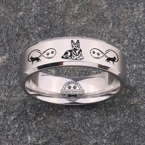 🐾German Shepherd Dog Lover Jewelry + Free Matching Bracelet 🎁