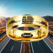 Today 60% Off! 😎 Tungsten Trucker Life Ring + Free Gift! 🎁