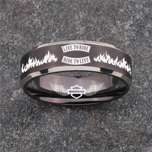 Today $100 Off! 😎 HD Flames Biker Ring 🔥 Personalize It Free