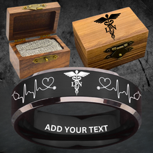 🏥 Custom Nurse Ring Box Set + Bonus Gift 🎁