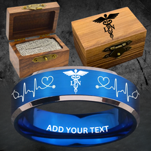🏥 Custom Nurse Ring Box Set + Bonus Gift 🎁