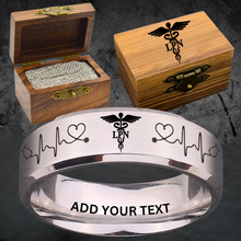 🏥 Custom Nurse Ring Box Set + Bonus Gift 🎁