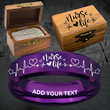 🏥 Custom Nurse Ring Box Set + Bonus Gift 🎁