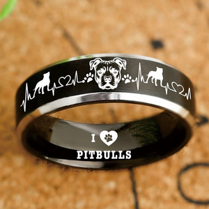Bully Ring Dog Lover Jewelry + Free Matching Bracelet 🎁