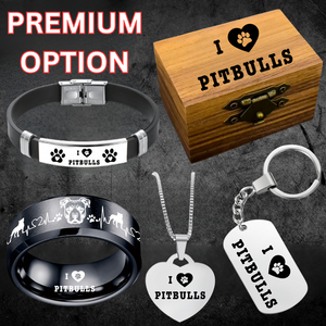 Bully Ring Dog Lover Jewelry + Free Matching Bracelet 🎁