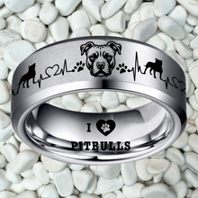 Bully Ring Dog Lover Jewelry + Free Matching Bracelet 🎁