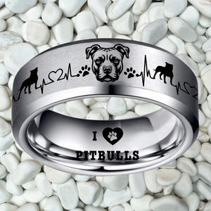 Bully Ring Dog Lover Jewelry + Free Matching Bracelet 🎁