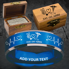 🏥 Custom Nurse Ring Box Set + Bonus Gift 🎁