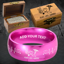 🏥 Custom Nurse Ring Box Set + Bonus Gift 🎁