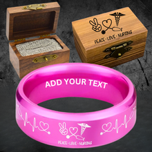 🏥 Custom Nurse Ring Box Set + Bonus Gift 🎁