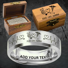 🏥 Custom Nurse Ring Box Set + Bonus Gift 🎁