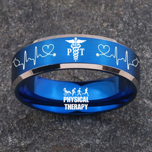 Nursing Ring for RN, NP, LPN, CNA, RT, PT, PA – Healthcare Professionals Rings + Free Matching Bracelet 🎁