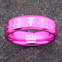 Nursing Ring for RN, NP, LPN, CNA, RT, PT, PA – Healthcare Professionals Rings + Free Matching Bracelet 🎁