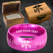 🏥 Custom Nurse Ring Box Set + Bonus Gift 🎁