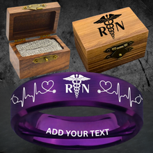 🏥 Custom Nurse Ring Box Set + Bonus Gift 🎁