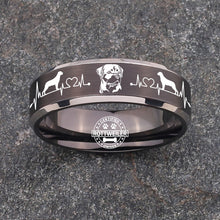 Rottweiler Ring Dog Lover Jewelry + Free Matching Bracelet 🎁