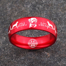 Rottweiler Ring Dog Lover Jewelry + Free Matching Bracelet 🎁