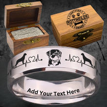 🐾 Custom Rottweiler Ring Box Set + BONUS Gift 🎁