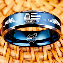 Today 60% Off! 😎 Tungsten Trucker Life Ring + Free Gift! 🎁