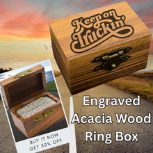 Today 60% Off! 😎 Tungsten Trucker Life Ring + Free Gift! 🎁