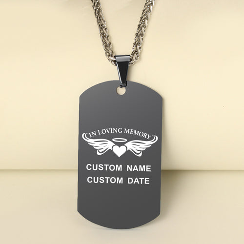 In Loving Memory 🌺  Customized Necklace