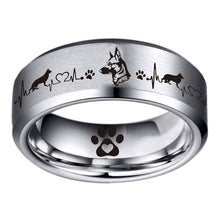 Today Only 70% Off German Shepherd Titanium Ring 😍 ⭐️⭐️⭐️⭐️⭐️ Reviews