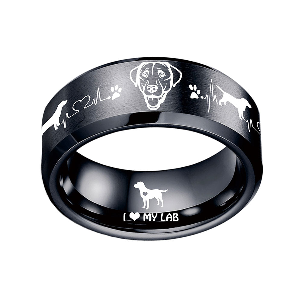 Today Only 70% Off 😍 Labrador Lover Titanium Ring ⭐️⭐️⭐️⭐️⭐️ Reviews ...