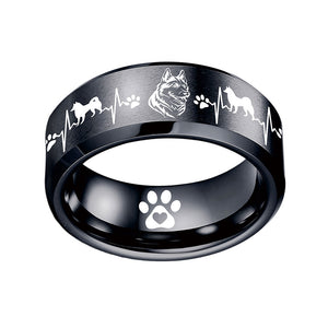 Today Only 70% Off 😍 Husky Lover 🐶 Titanium Ring ⭐️⭐️⭐️⭐️⭐️ Reviews