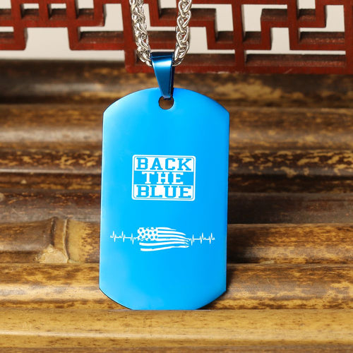Back The Blue USA Necklace 🇺🇸  Today Only 60% Off 😍