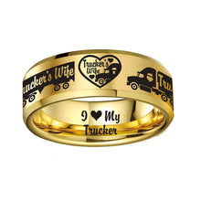 Today Only 60% Off 😍 Free Bracelet w/Purch! Ladies Trucker Wife Ring