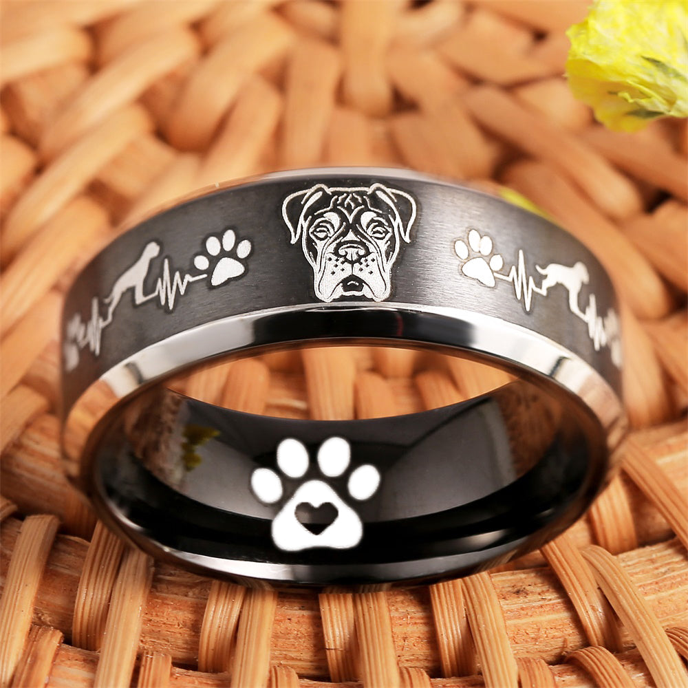 Today Only 70% Off 😍 Boxer Lover Titanium Ring  ⭐️⭐️⭐️⭐️⭐️ Reviews