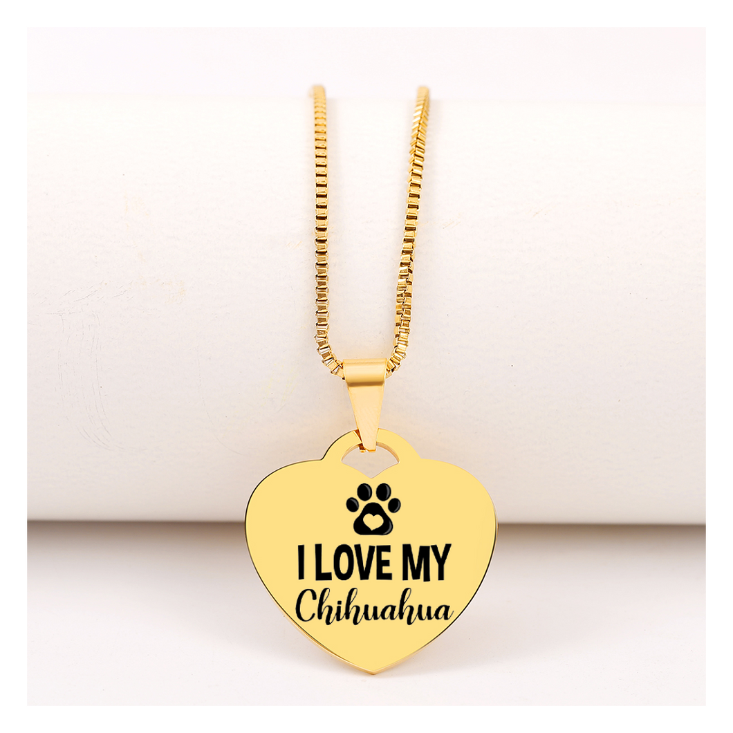Today Only 60% Off 😍 Love My Chihuahua Necklace