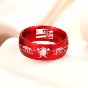 Today $100 Off!🔥 Firefighter Ring 🇺🇸 Pick From 6 Styles