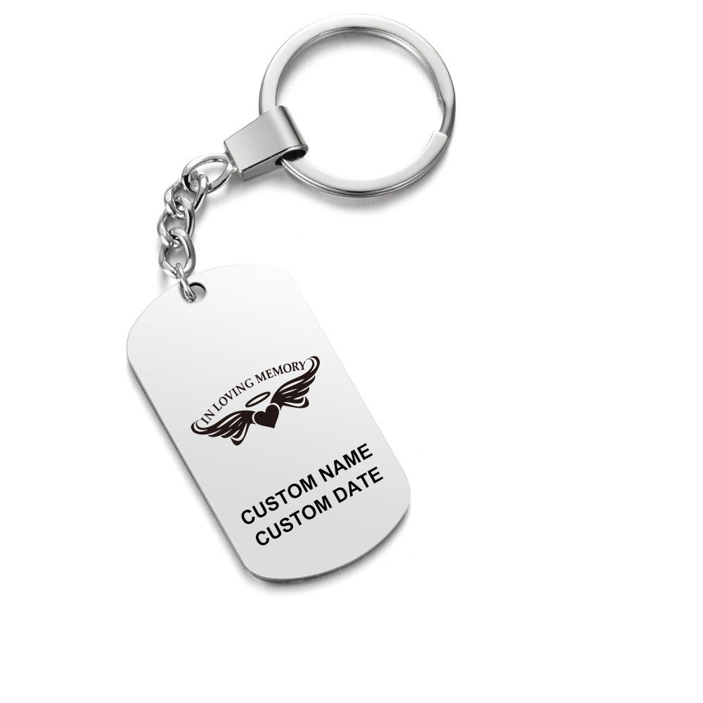 In Loving Memory ❤️  Customized Keychain