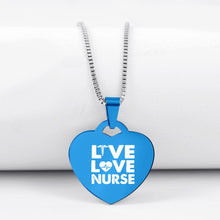 Today Only 60% Off ⏰  Live Love Nurse Heart Pendant Necklace