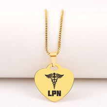 Today Only 60% Off 😍  LPN Heart Pendant Necklace 🏥