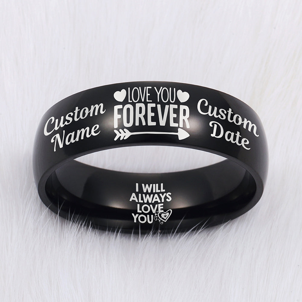 Tungsten Memorial Ring 😍 Buy The Ring Get A Bracelet FREE!