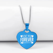 Love You Forever 💟  Customized Necklace