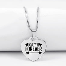 Love You Forever 💟  Customized Necklace