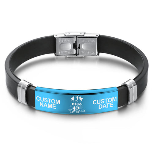 I Miss You ❤️  Customized Bracelet