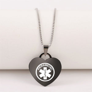 Today Only 60% Off 😍  Choose EMT or Paramedic 🚑  Heart Pendant Necklace