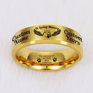 Pet Memorial Ring 😍 Today 60% Off + Free Bracelet Included!