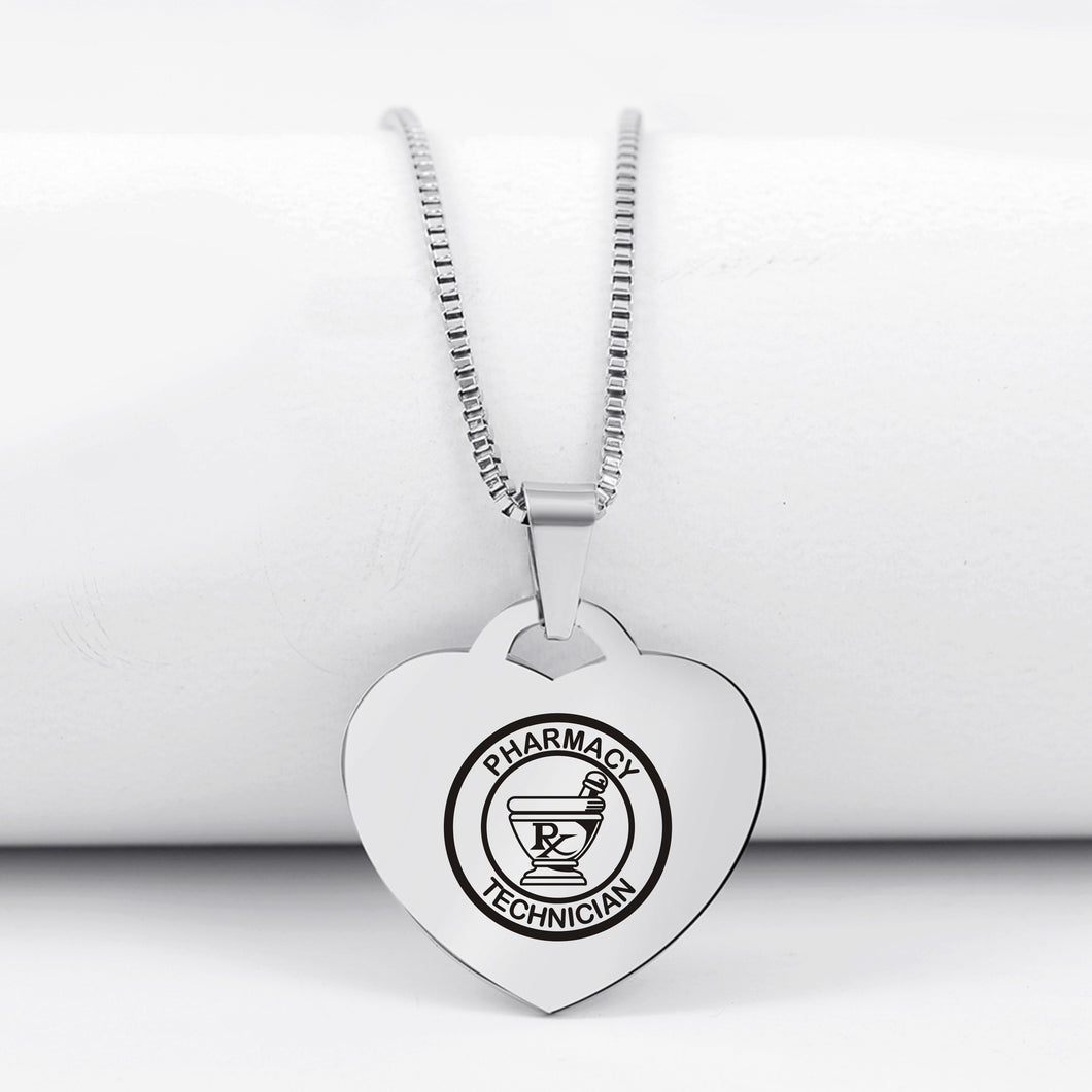 Today Only 60% Off 🔥 Pharmacy Tech Heart Pendant Necklace
