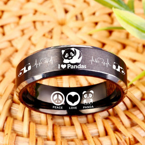 Today Only 60% Off 😍  Free Bracelet W/Purch! I Love Pandas Ring