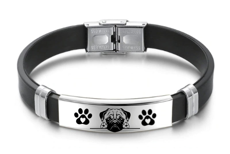 Pug bracelet hotsell