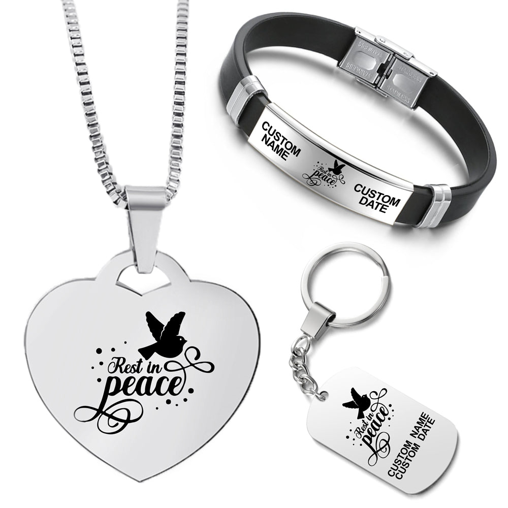 RIP RAT PACK Silver Necklace – shop heartbaby