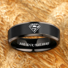 Today Only $29.99 ⏰ Personalize It For Free! Super Nurse Ring