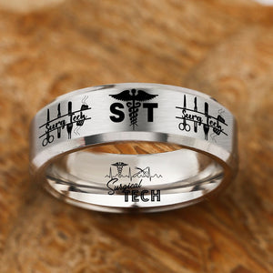 Today Only 60% Off 🏥  Free Bracelet W/Purch! Surgical Tech Ring