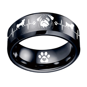 Today Only 70% Off 😍 Pug Lover 🐶 Titanium Ring ⭐️⭐️⭐️⭐️⭐️ Reviews